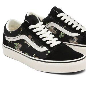 VANS OLD SKOOL DESERT SNAKE BLACK MENS 8 WOMEN'S 9.5